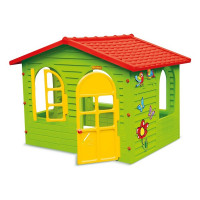 Дитячий ігровий будиночок c червоним дахом XXL